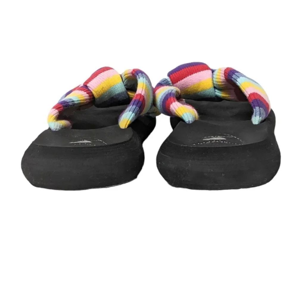 ROCKET DOG Slade Red Rollo Stripe Slide Sandals 9 - Picture 3 of 6